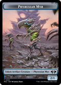 Phyrexian Myr // Dinosaur Double-Sided Token