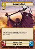 Gaderffii Stick (Hyperspace Foil) [Homeworlds]