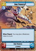 Dire Prowess (Hyperspace Foil) [Homeworlds]