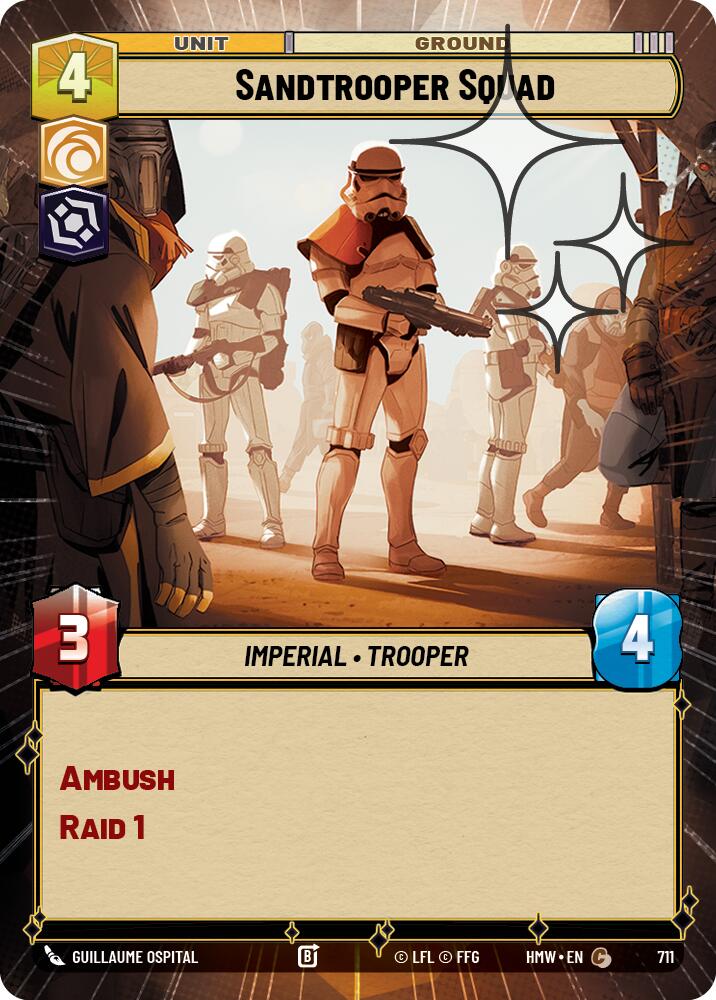 Sandtrooper Squad (Hyperspace Foil) [Homeworlds]