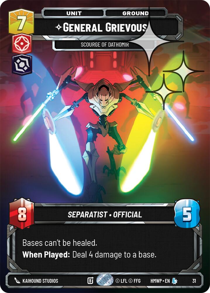 General Grievous - Scourge of Dathomir (Foil)