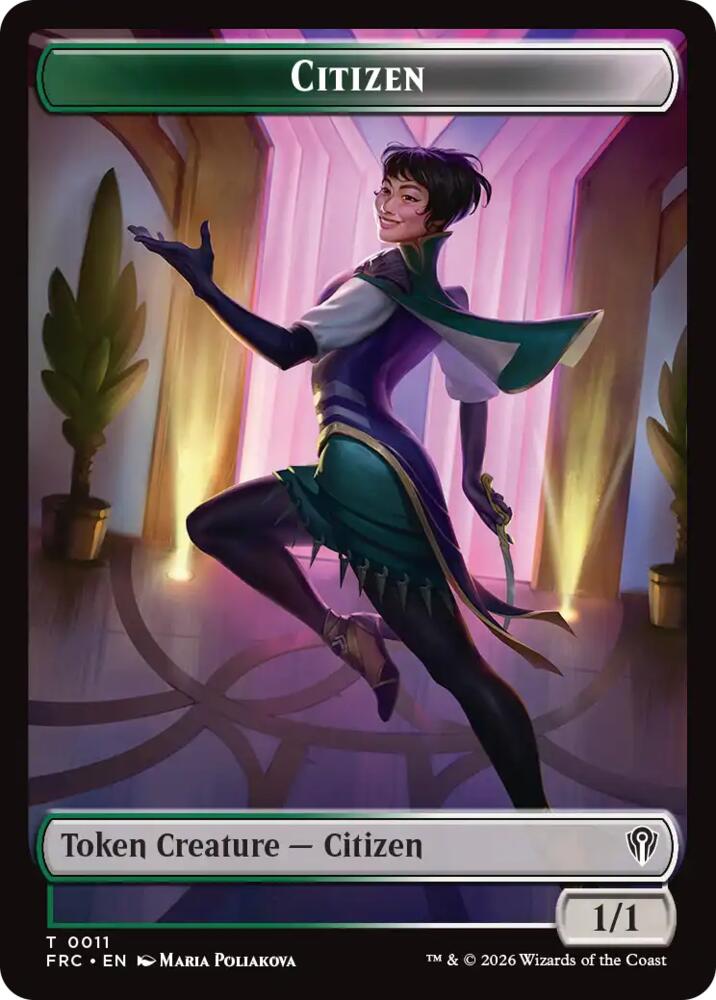 Citizen // The Monarch Double-Sided Token