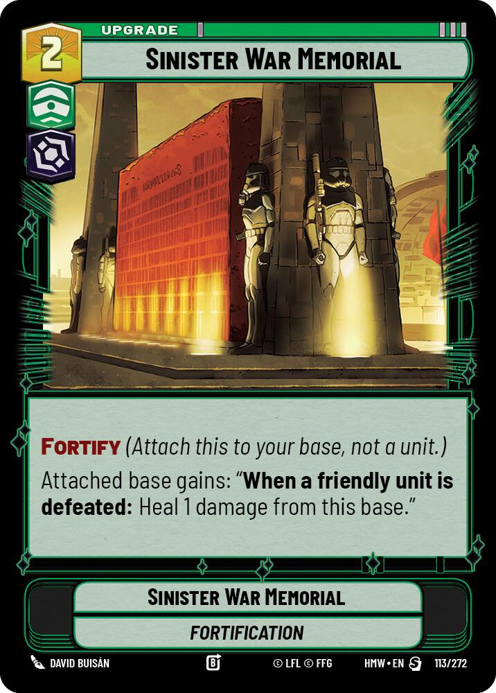 Sinister War Memorial [Homeworlds]
