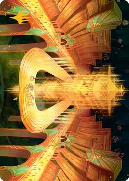 Racers' Ring Art Card (Gold-Stamped)