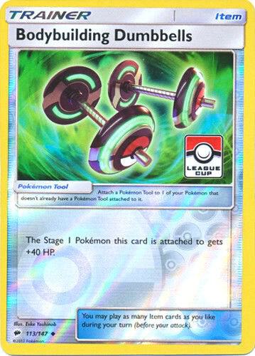 Bodybuilding Dumbbells - 113/147 (League Cup)