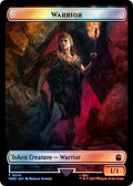 Warrior // Cyberman Double-Sided Token (Surge Foil)