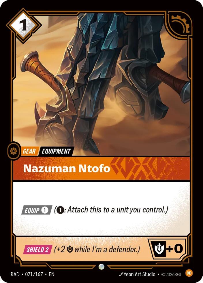 Nazuman Ntofo [Radiance]