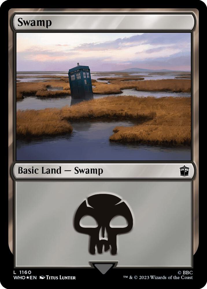 Swamp (1160) (Surge Foil)