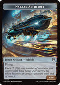 Nalaar Aetherjet // Treasure Double-Sided Token
