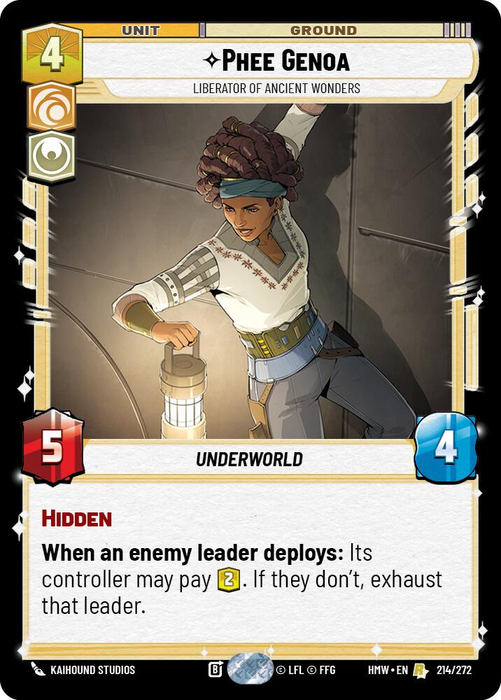 Phee Genoa - Liberator of Ancient Wonders [Homeworlds]
