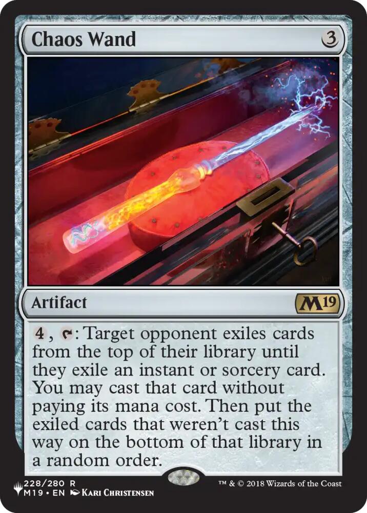 Chaos Wand [The List Reprints]