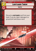 Lightsaber Throw (Hyperspace Foil)