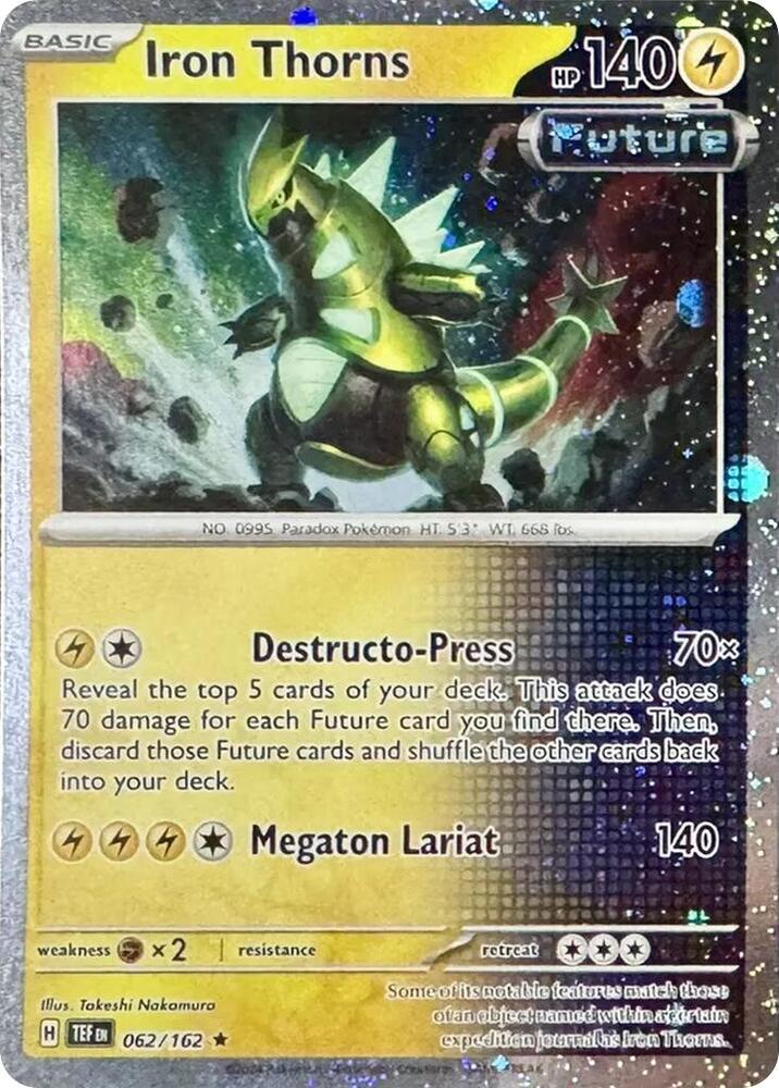 Iron Thorns - 062/162 (Cosmos Holo)