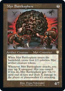 Myr Battlesphere (Retro Frame)