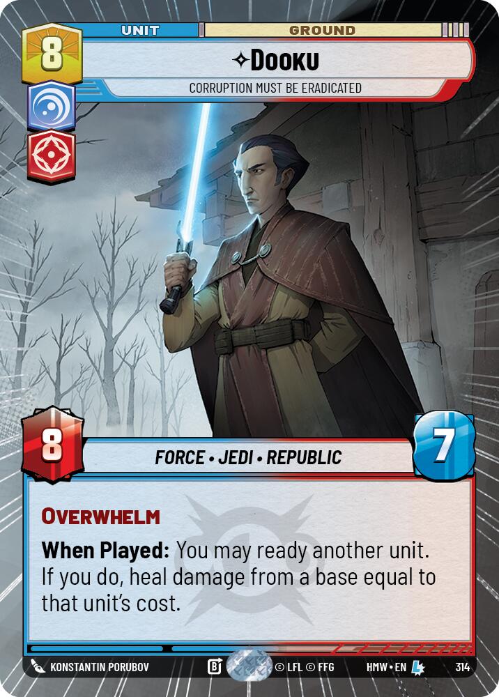 Dooku - Corruption Must Be Eradicated (Hyperspace) [Homeworlds]