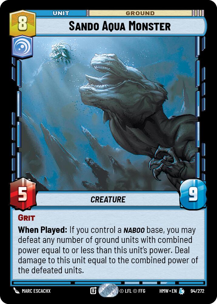Sando Aqua Monster [Homeworlds]