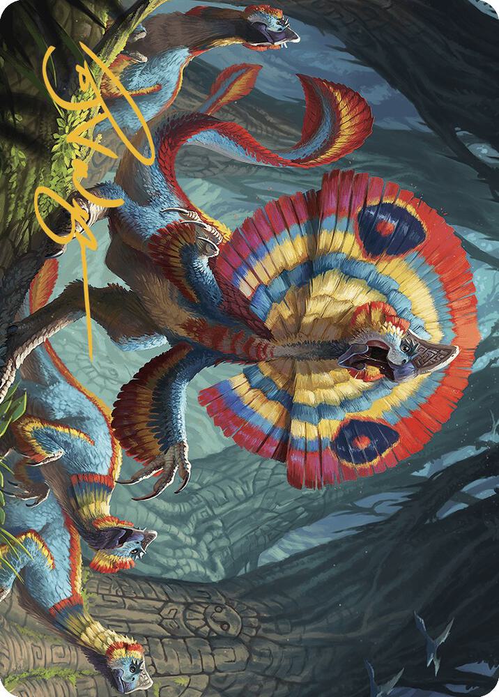 Sunfrill Imitator Art Card (Gold-Stamped Signature)