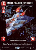 Battle-Scarred Destroyer (Prestige Foil) [Homeworlds]