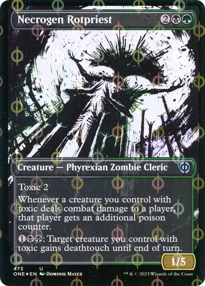 Necrogen Rotpriest (Showcase) (Step-and-Compleat Foil)