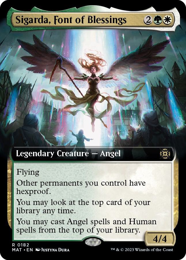 Sigarda, Font of Blessings (Extended Art)