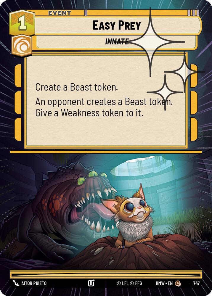 Easy Prey (Hyperspace Foil) [Homeworlds]