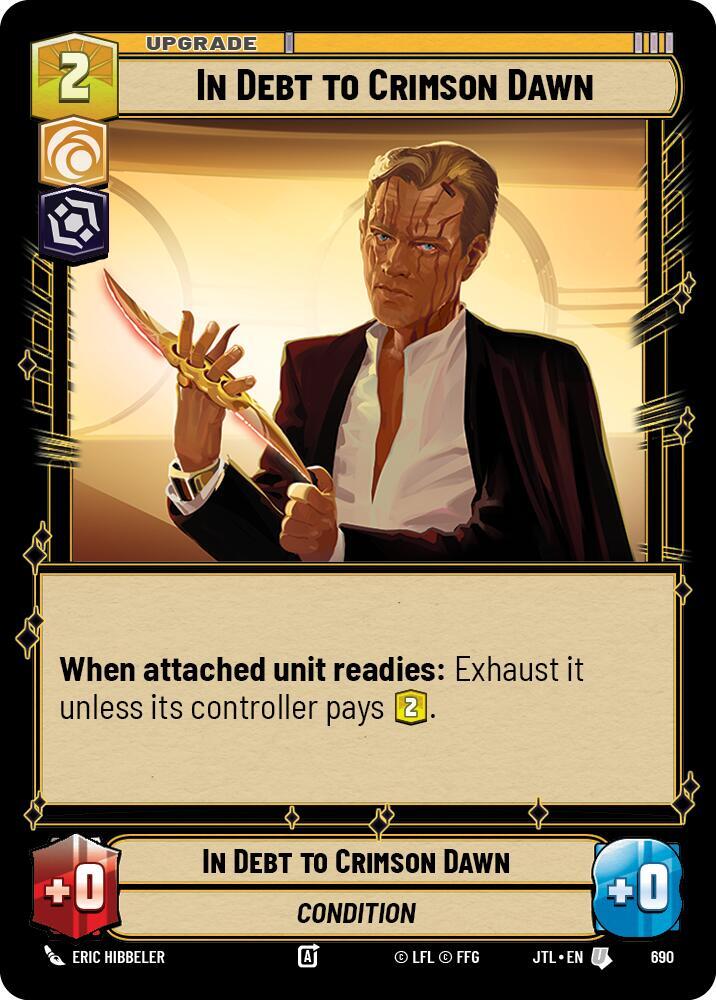 In Debt to Crimson Dawn (Foil)