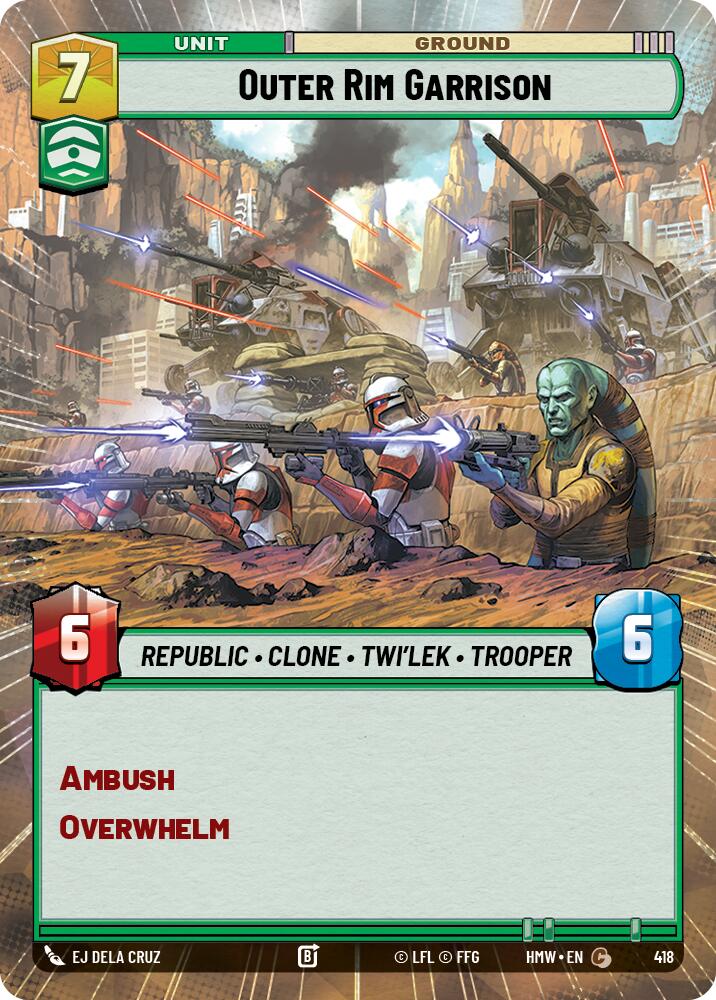 Outer Rim Garrison (Hyperspace) [Homeworlds]