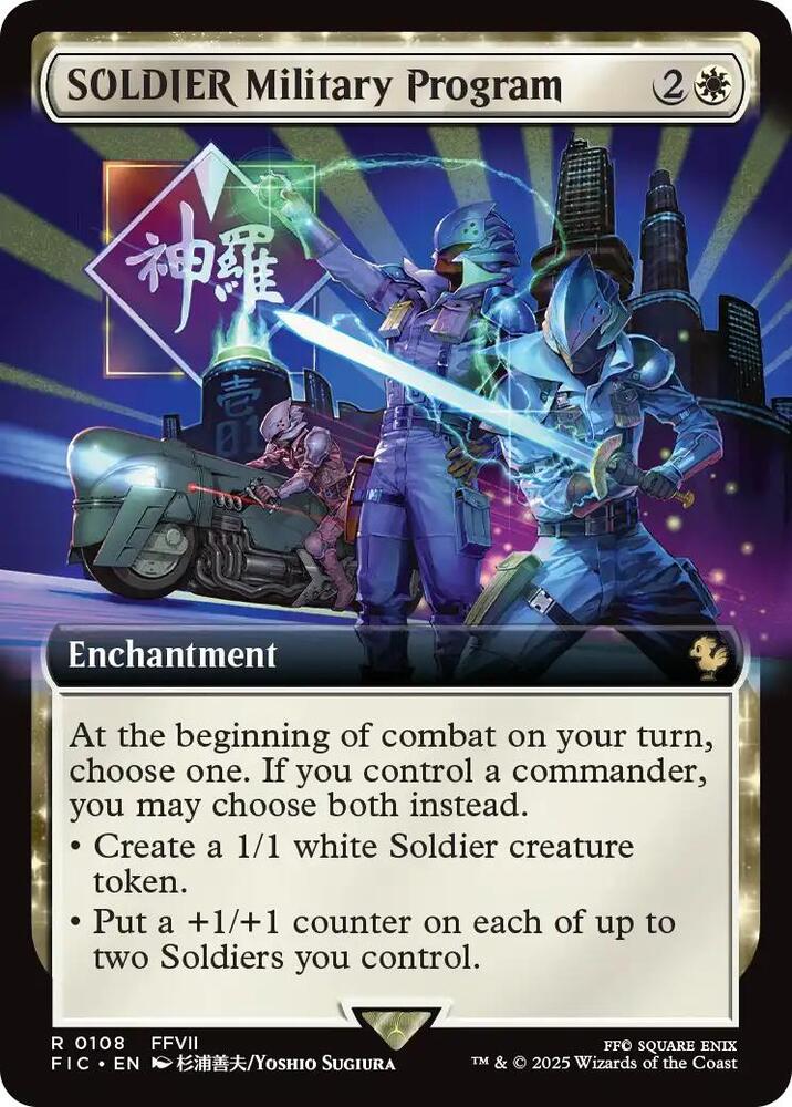SOLDIER Military Program (Extended Art)