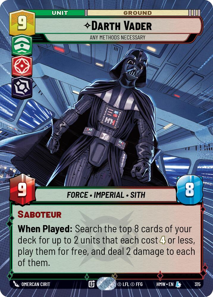 Darth Vader - Any Methods Necessary (Hyperspace) [Homeworlds]