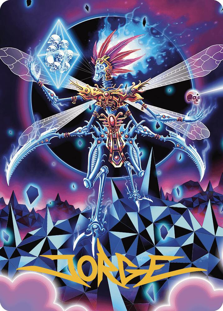 Starving Revenant Art Card (Gold-Stamped Signature)