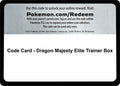 Code Card - Dragon Majesty Elite Trainer Box