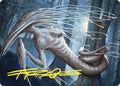 Manaweft Sliver Art Card (Gold-Stamped Signature)