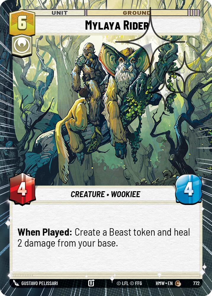 Mylaya Rider (Hyperspace Foil) [Homeworlds]