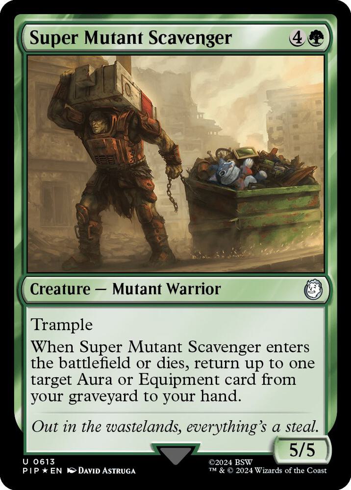 Super Mutant Scavenger (Surge Foil)