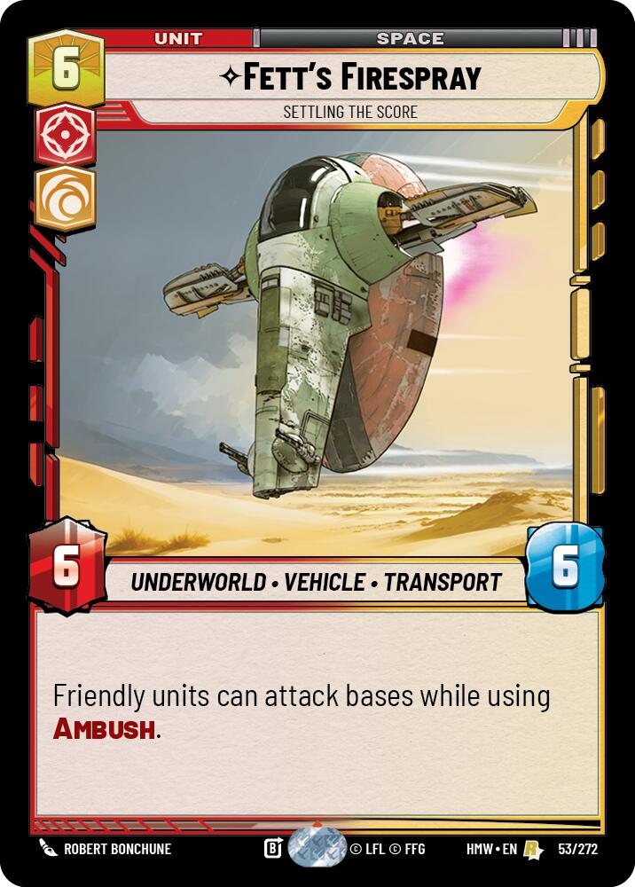 Fett's Firespray - Settling the Score [Homeworlds]