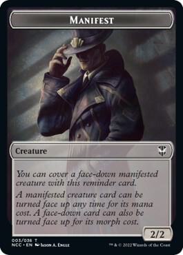 Manifest // Copy Double-Sided Token