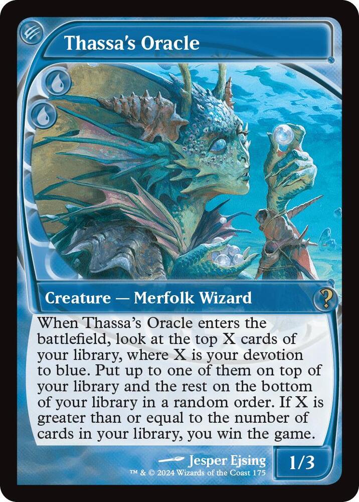 Thassa's Oracle (Future Sight)