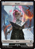 Hero (0005) // Wizard (0015) Double-Sided Token