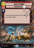 Raze to Ruin (Hyperspace Foil) [Homeworlds]