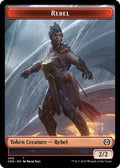Rebel // Phyrexian Golem Double-sided Token