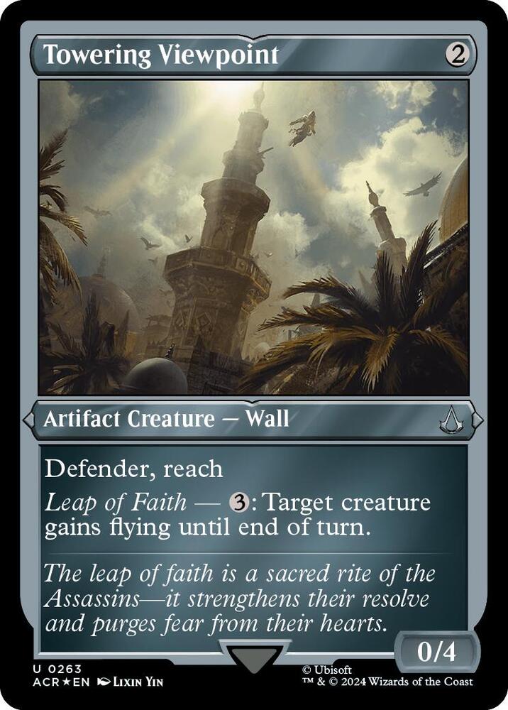 Towering Viewpoint (Foil Etched)