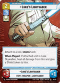 Luke's Lightsaber (Hyperspace)