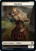 Soldier // Dragon Double-Sided Token
