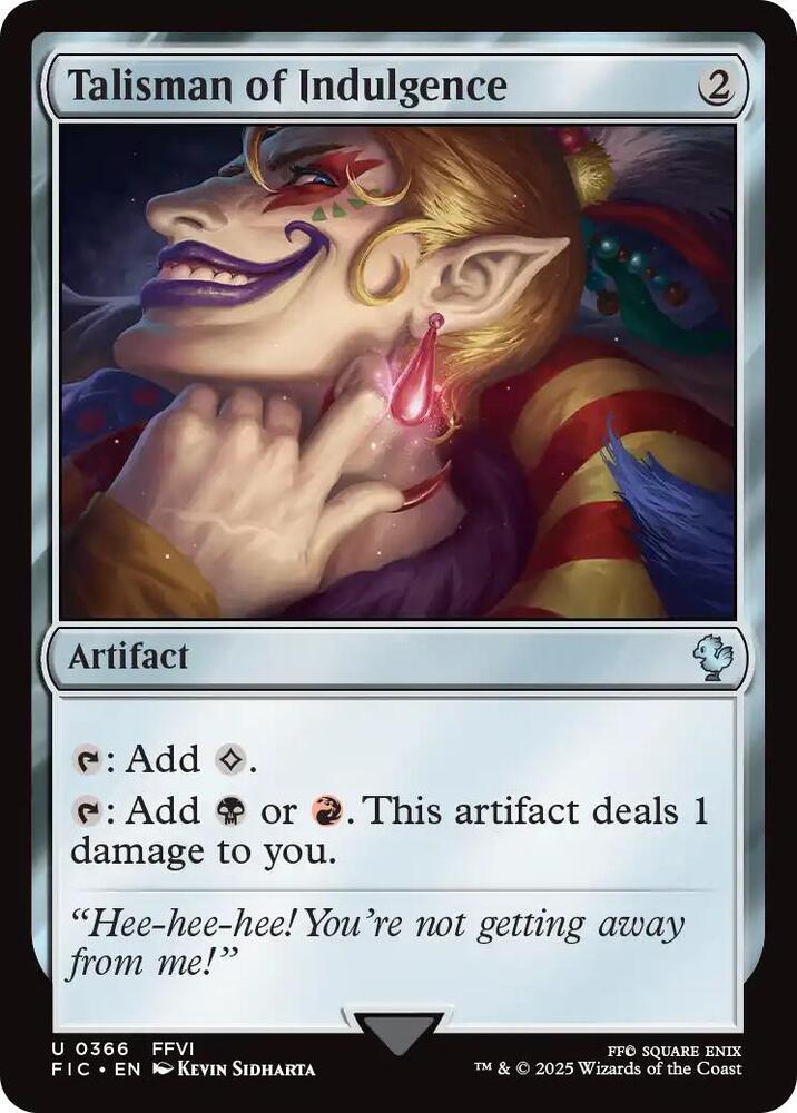 Talisman of Indulgence (Surge Foil)