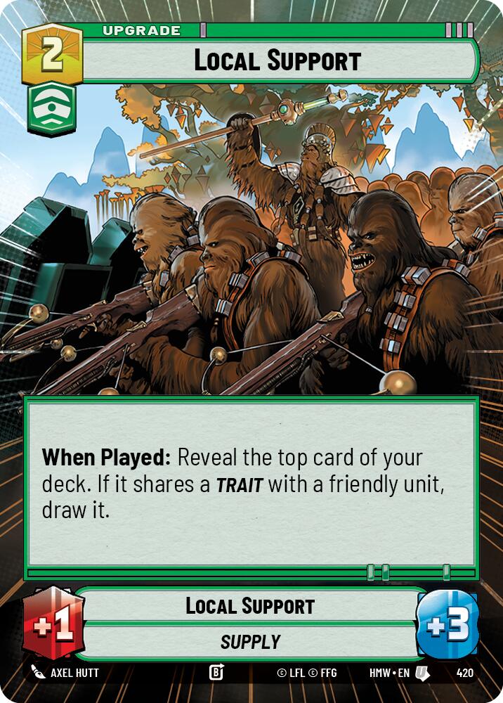Local Support (Hyperspace) [Homeworlds]