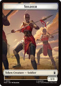 Soldier // Goat Double-Sided Token