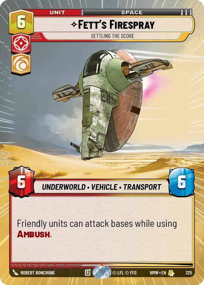 Fett's Firespray - Settling the Score (Hyperspace) [Homeworlds]
