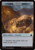 Treasure // The Monarch Double-Sided Token [Commander: Foundations]