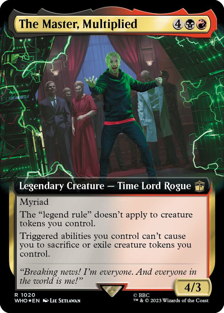 The Master, Multiplied (Extended Art) (Surge Foil)