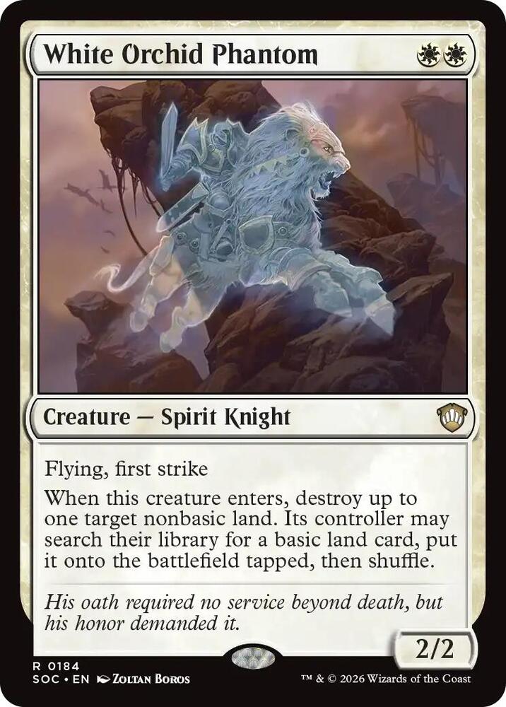 White Orchid Phantom